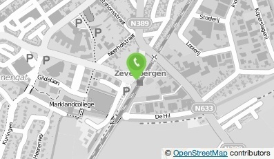 Bekijk kaart van Brievenbus in Zevenbergen