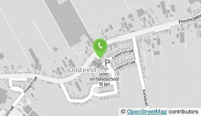 Bekijk kaart van Brievenbus in Oosteind