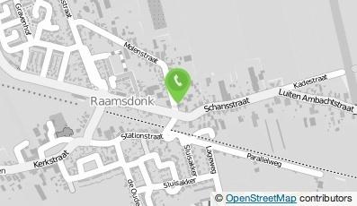 Bekijk kaart van Brievenbus in Raamsdonk