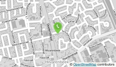 Bekijk kaart van Brievenbus in Hilvarenbeek
