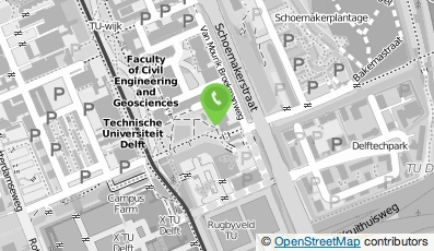 Bekijk kaart van TU Delft Science Centre in Delft