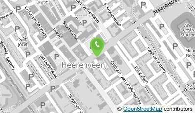 Bekijk kaart van Bibliotheek Heerenveen in Heerenveen