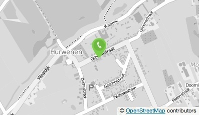 Bekijk kaart van Brievenbus in Hurwenen