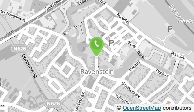 Bekijk kaart van Brievenbus in Ravenstein