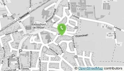 Bekijk kaart van Brievenbus in Geffen