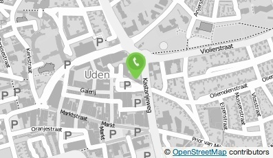 Bekijk kaart van Brievenbus in Uden