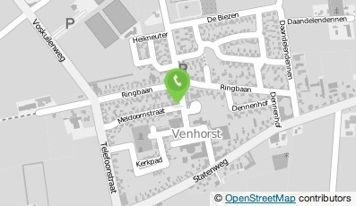 Bekijk kaart van Brievenbus in Venhorst