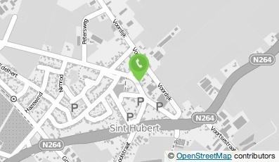 Bekijk kaart van Brievenbus in Sint Hubert