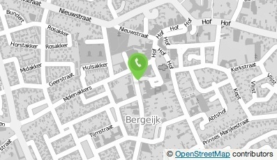 Bekijk kaart van Brievenbus in Bergeijk