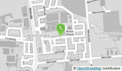 Bekijk kaart van De Bibliotheek Oosterschelde in s-Heerenhoek
