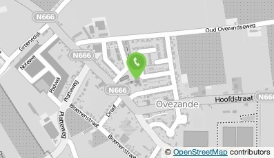 Bekijk kaart van De Bibliotheek Oosterschelde in Ovezande