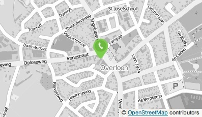 Bekijk kaart van Brievenbus in Overloon