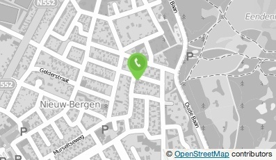 Bekijk kaart van Brievenbus in Bergen (Limburg)