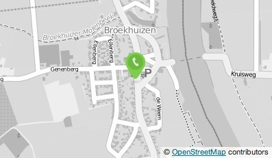 Bekijk kaart van Brievenbus in Broekhuizen Limburg