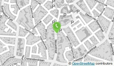 Bekijk kaart van Brievenbus in Budel