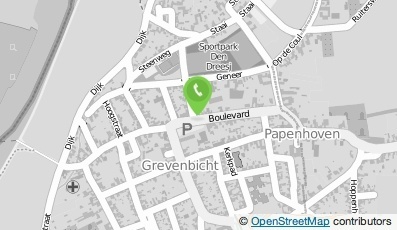 Bekijk kaart van Brievenbus in Grevenbicht