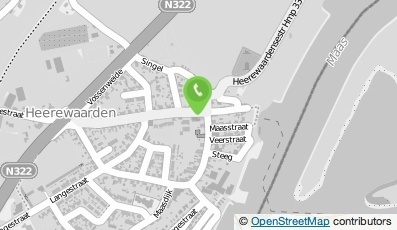 Bekijk kaart van Brievenbus in Heerewaarden