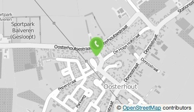 Bekijk kaart van Brievenbus in Oosterhout (Gelderland)