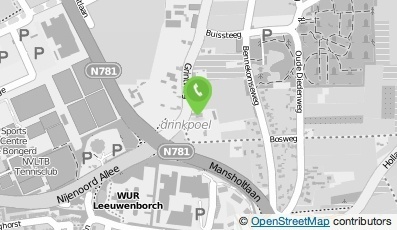 Bekijk kaart van Brievenbus in Wageningen