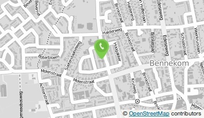 Bekijk kaart van Brievenbus in Bennekom