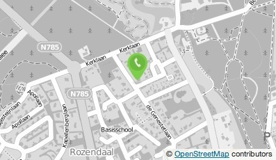 Bekijk kaart van Brievenbus in Rozendaal