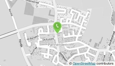 Bekijk kaart van Brievenbus in Pannerden
