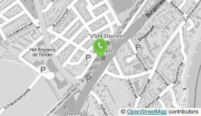 Bekijk kaart van Brievenbus in Dieren