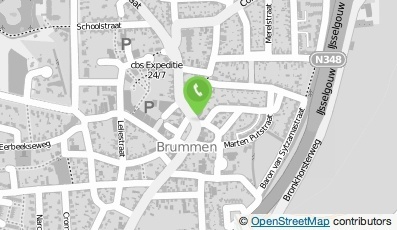 Bekijk kaart van Brievenbus in Brummen