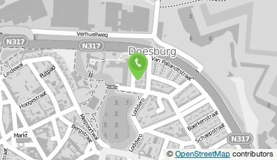 Bekijk kaart van Brievenbus in Doesburg