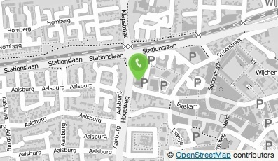 Bekijk kaart van Openbare Bibliotheek Wijchen in Wijchen