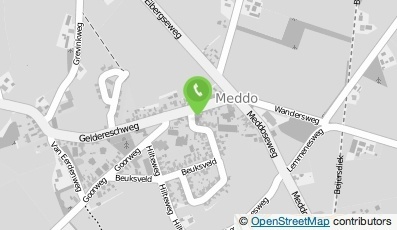 Bekijk kaart van Brievenbus in Meddo