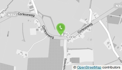 Bekijk kaart van Brievenbus in Corle