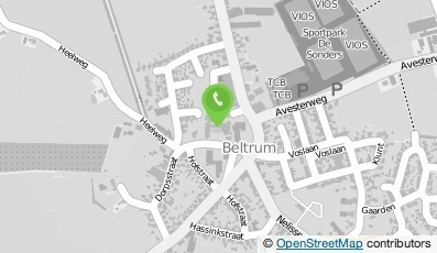 Bekijk kaart van Brievenbus in Beltrum