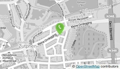 Bekijk kaart van Brievenbus in Zutphen