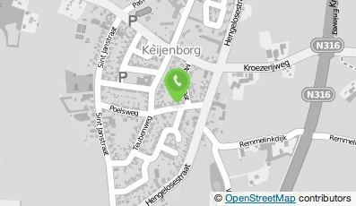 Bekijk kaart van Brievenbus in Keijenborg