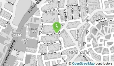 Bekijk kaart van Brievenbus in Oldenzaal