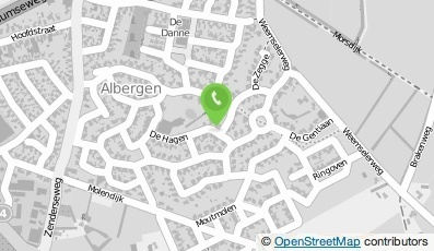 Bekijk kaart van Brievenbus in Albergen