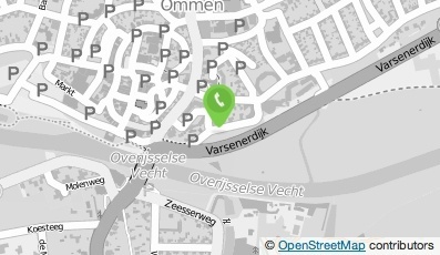 Bekijk kaart van Brievenbus in Ommen