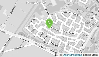 Bekijk kaart van Brievenbus in Ommen