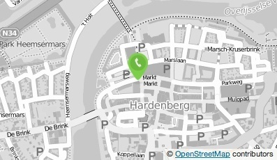 Bekijk kaart van Brievenbus in Hardenberg