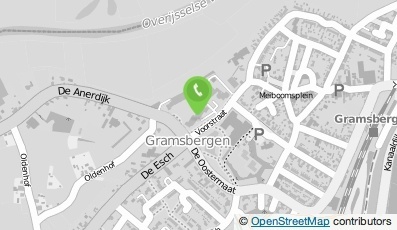 Bekijk kaart van Brievenbus in Gramsbergen