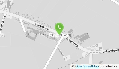 Bekijk kaart van Brievenbus in Hoogenweg