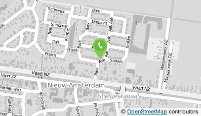 Bekijk kaart van Brievenbus in Nieuw-Amsterdam