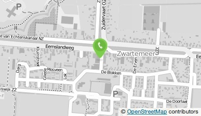 Bekijk kaart van Brievenbus in Zwartemeer