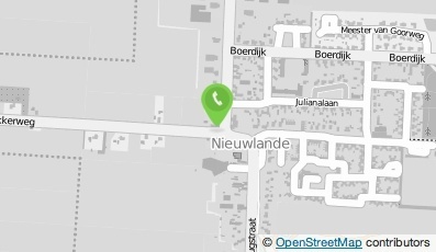 Bekijk kaart van Brievenbus in Nieuwlande