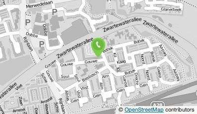 Bekijk kaart van Brievenbus in Zwolle