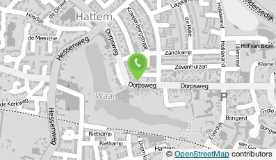 Bekijk kaart van Brievenbus in Hattem