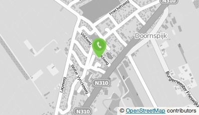 Bekijk kaart van Brievenbus in Doornspijk