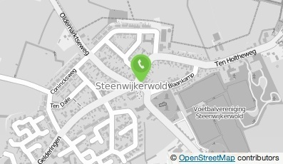 Bekijk kaart van Brievenbus in Steenwijkerwold