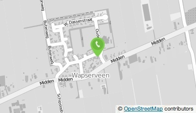 Bekijk kaart van Brievenbus in Wapserveen